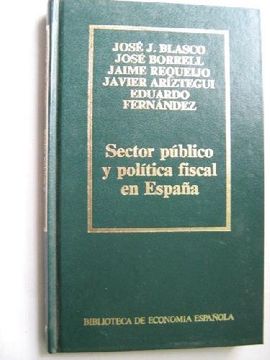 portada Sector Público y Política Fiscal en España