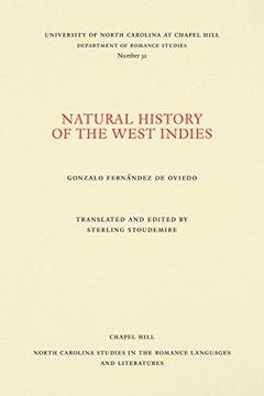 portada Natural History of the West Indies (North Carolina Studies in the Romance Languages and Literatures) (en Inglés)