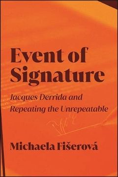 portada Event of Signature (Suny Contemporary French Thought) (in English)