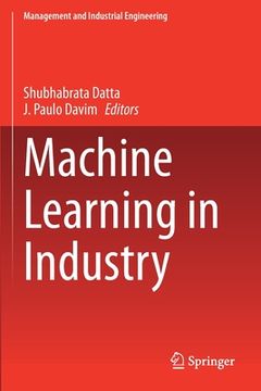 portada Machine Learning in Industry (en Inglés)