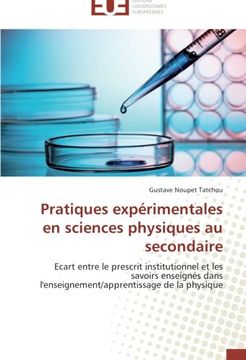 portada Pratiques Experimentales En Sciences Physiques Au Secondaire
