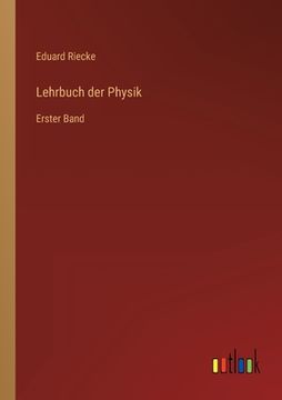 portada Lehrbuch der Physik: Erster Band (in German)