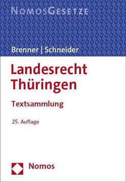 portada Landesrecht Thüringen (in German)