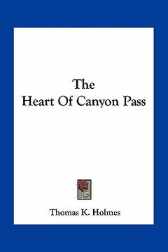 portada the heart of canyon pass