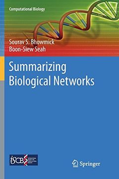 portada Summarizing Biological Networks (Computational Biology) (en Inglés)