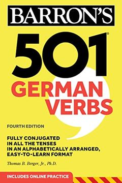portada 501 German Verbs, Sixth Edition (Barron'S 501 Verbs) 