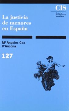 portada La Justicia de Menores en España (Monografías)