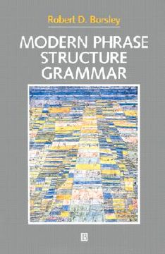 portada modern phrase structure grammar: out of our ancient society