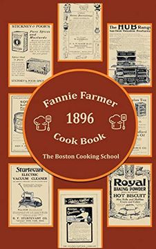 portada Fannie Farmer 1896 Cook Book: The Boston Cooking School (en Inglés)