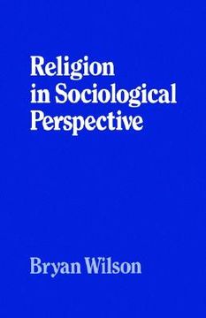 portada religion in sociological perspective (en Inglés)