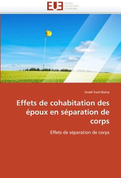 portada Effets de Cohabitation Des Epoux En Separation de Corps