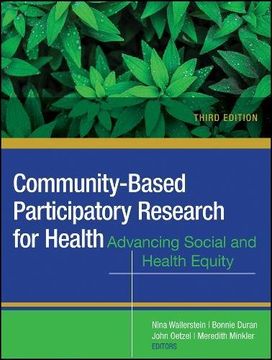 portada Community-Based Participatory Research for Health: Advancing Social and Health Equity (en Inglés)
