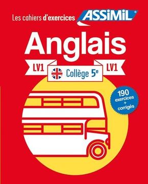 portada Cahier d'exercices Anglais: Year 5 (French and English Edition)