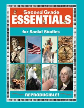 portada Second Grade Essentials for Social Studies: Everything You Need - In One Great Resource! (in English)