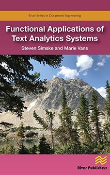 portada Functional Applications of Text Analytics Systems (River Publishers Series in Document Engineering) (en Inglés)