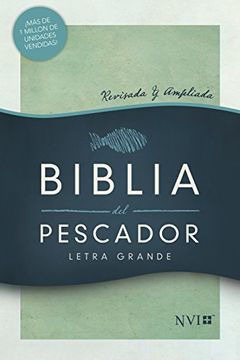 portada Nvi Biblia del Pescador Letra Grande, Verde Tapa Dura (in Spanish)