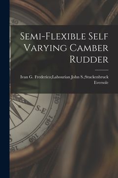 portada Semi-flexible Self Varying Camber Rudder (in English)