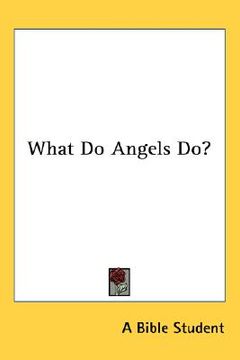 portada what do angels do? (en Inglés)