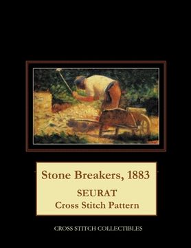 portada Stone Breakers, 1883: Seurat Cross Stitch Pattern