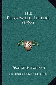 portada the runnymede letters (1885) (in English)
