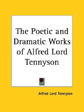 portada the poetic and dramatic works of alfred lord tennyson
