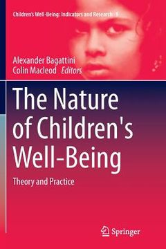 portada The Nature of Children's Well-Being: Theory and Practice (en Inglés)