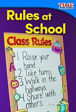 portada Rules at School (Foundations) (Time for Kids Nonfiction Readers)