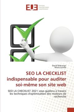 portada SEO LA CHECKLIST indispensable pour auditer soi-même son site web (in French)