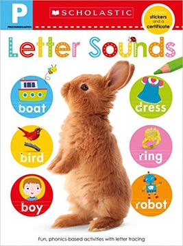 portada Pre-K Skills Workbook: Letter Sounds (Scholastic Early Learners) 