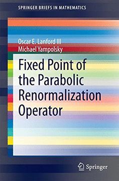 portada Fixed Point of the Parabolic Renormalization Operator (Springerbriefs in Mathematics) (en Inglés)