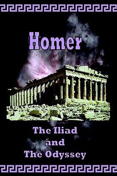 portada homer - the iliad and the odyssey (in English)