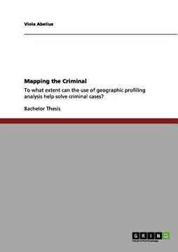 portada mapping the criminal (en Inglés)