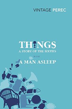 portada Things: A Story of the Sixties With a man Asleep (en Inglés)