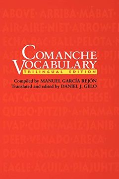 portada Comanche Vocabulary: Trilingual Edition (en Inglés)
