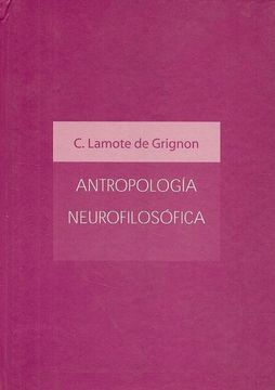 portada Antropologia Neurofilosofica (in Spanish)