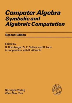 portada Computer Algebra: Symbolic and Algebraic Computation
