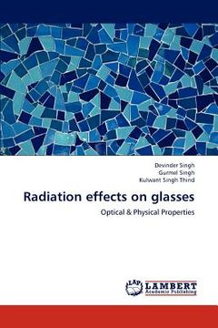 portada radiation effects on glasses (en Inglés)