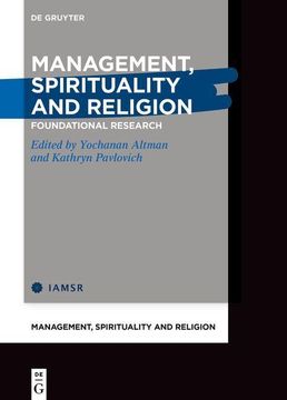 portada Management Spirituality and Religion (en Inglés)