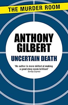 portada Uncertain Death (mr Crook Murder Mystery) (in English)