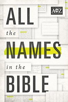 portada All the Names in the Bible (A to Z Series) (en Inglés)