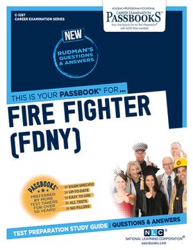 portada Fire Fighter (C-1287): Passbooks Study Guide Volume 1287 (en Inglés)