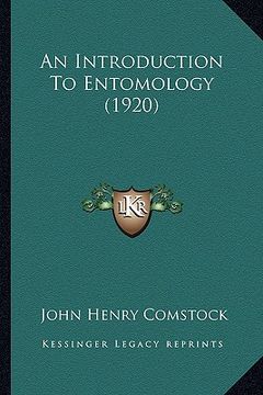 portada an introduction to entomology (1920)