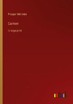 portada Carmen: in large print (en Inglés)