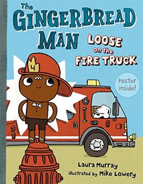 portada The Gingerbread man Loose on the Fire Truck 