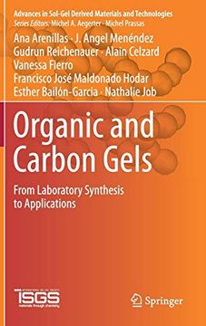 portada Organic and Carbon Gels: From Laboratory Synthesis to Applications (Advances in Sol-Gel Derived Materials and Technologies) 