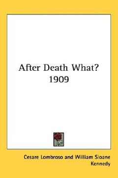 portada after death what? 1909 (en Inglés)