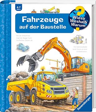 portada Fahrzeuge auf der Baustelle (Wieso? Weshalb? Warum? , Band 7) (in German)
