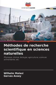 portada Méthodes de recherche scientifique en sciences naturelles (en Francés)