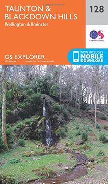 portada Taunton and Blackdown Hills 1 : 25 000 (OS Explorer Map)