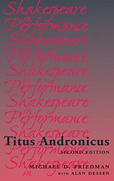 portada Titus Andronicus (Shakespeare in Performance) (en Inglés)